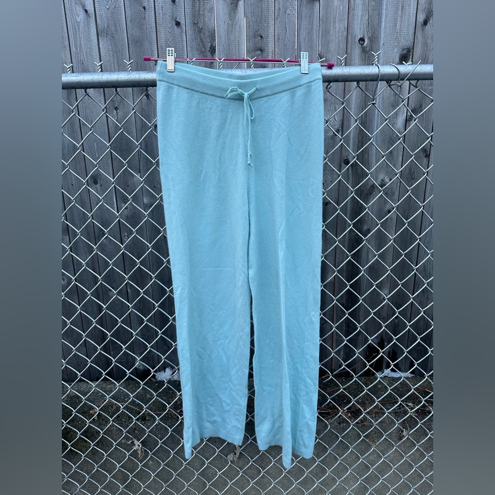Blue Cashmere Lounge Pants